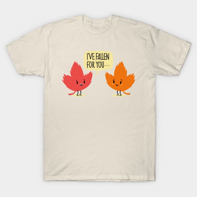 Fallen for you (Autumn) T-Shirt by BOEC Gear